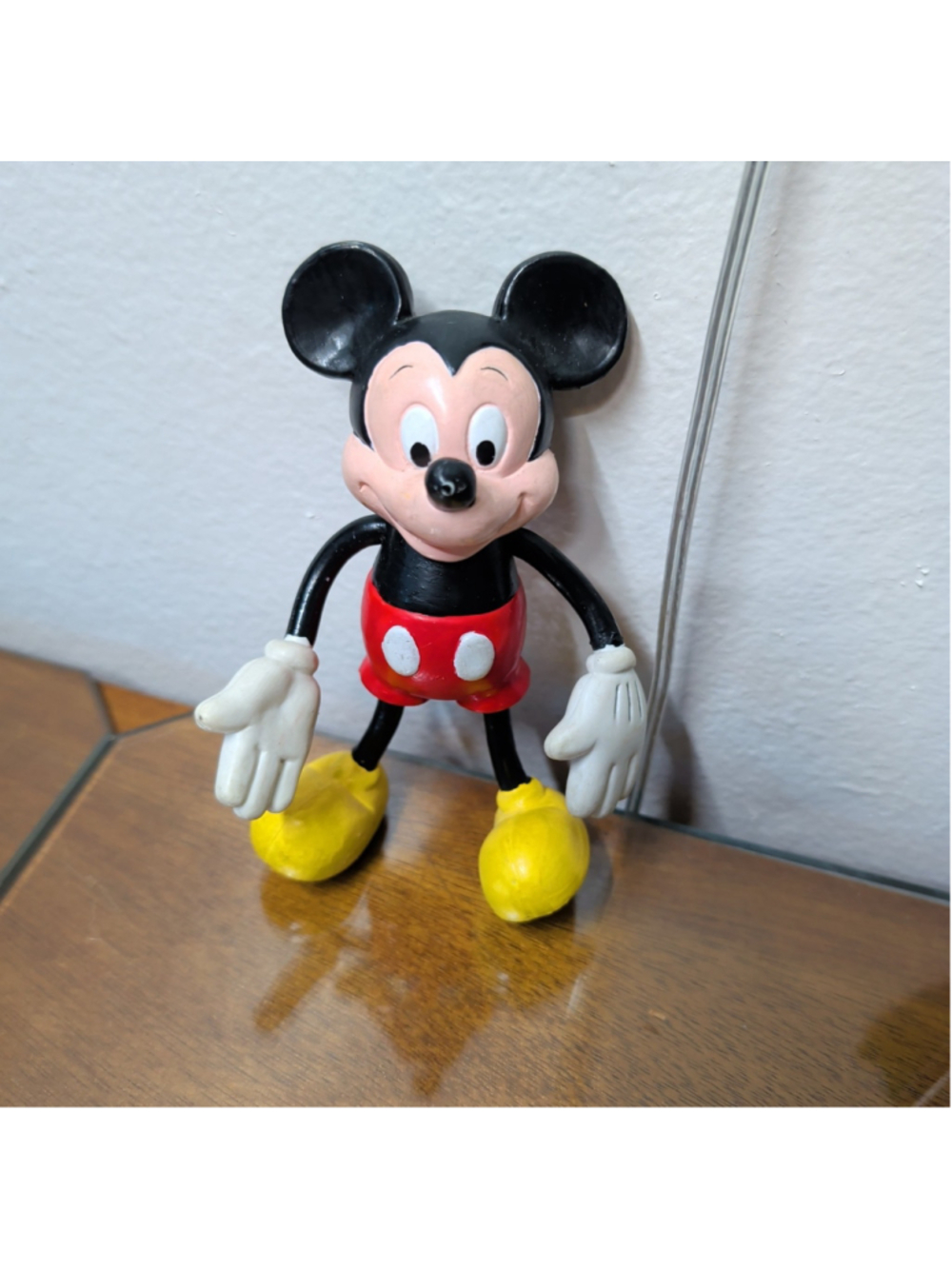 Vintage Walt Disney Company Applause Mickey Mouse 5 Inch Bendable Figure - Picture 4 of 6